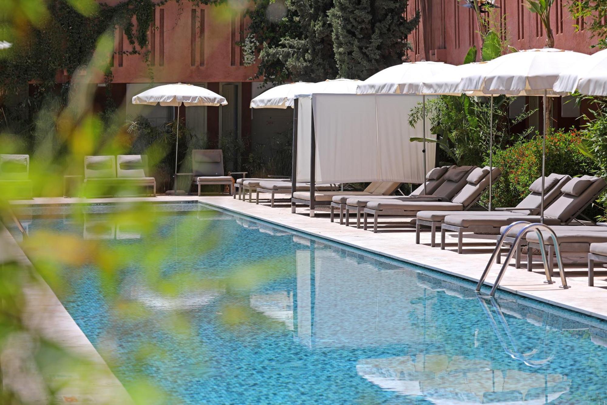 מלון Lahebichate Kenzi Club Agdal Medina מראה חיצוני תמונה The swimming pool at the hotel