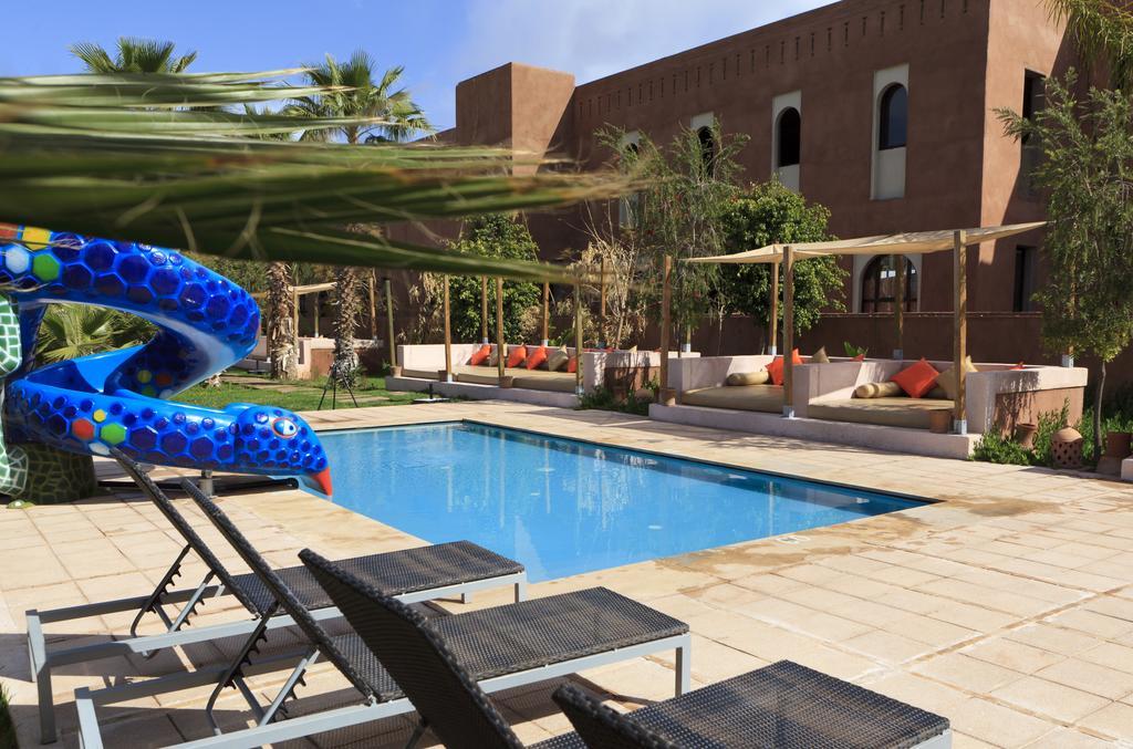 מלון Lahebichate Kenzi Club Agdal Medina מראה חיצוני תמונה The swimming pool at the hotel