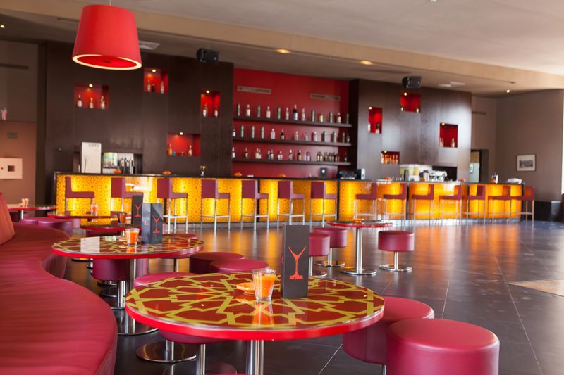 מלון Lahebichate Kenzi Club Agdal Medina מסעדה תמונה The bar at the 1000 Mile Hotel
