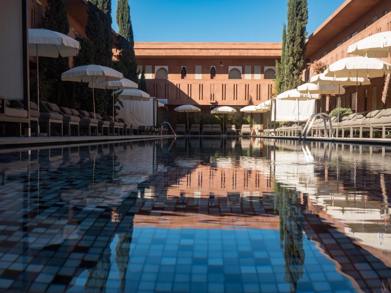 מלון Lahebichate Kenzi Club Agdal Medina מראה חיצוני תמונה The pool at the Hotel Amanjena